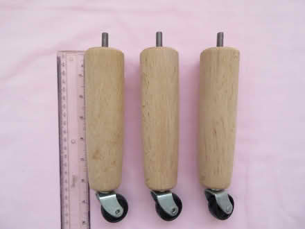 Photo of free Wooden bed legs x 3 – 8 inch (CO15) #1