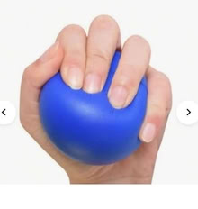 Photo of Hand exercise therapy squeeze "balls" (Staveley LA8) #1