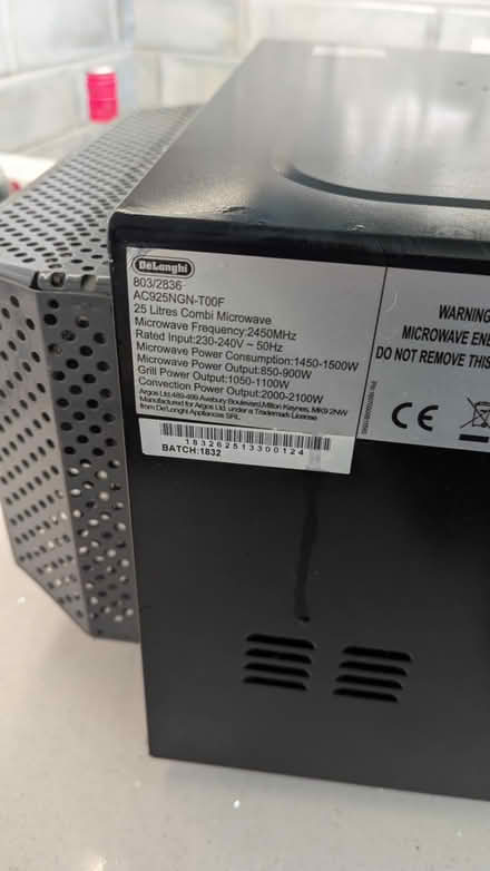 Photo of free 900w combi Microwave (Telford TF2) #2