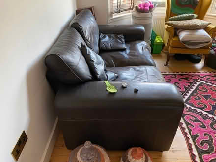 Photo of free 3 seater leather sofa (Temple Street OX4) #3