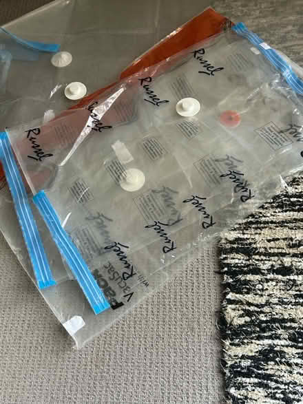 Photo of free Vacuum storage bags + canvas bags (Leamington Spa CV32) #1