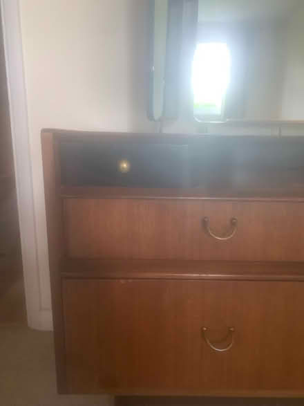 Photo of free Ercol dressing table with mirror (Hatfield Peverel) #3