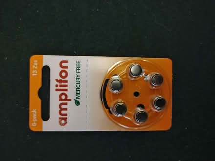 Photo of free Hearing aid batteries - out of date (Storth LA7) #1