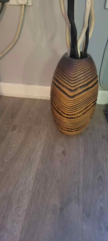 Photo of free Brown vase with sticks (Hertfordshire) #2