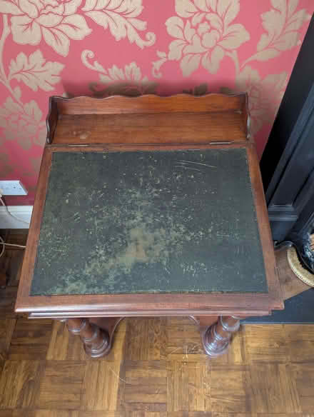 Photo of free Antique solid mahogany Davenport writing desk (Harlaxton NG32) #4