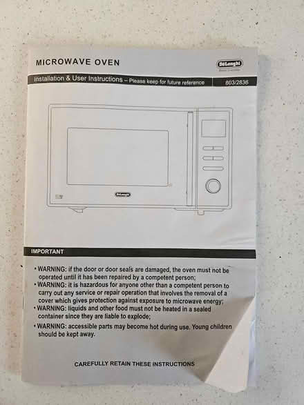Photo of free 900w combi Microwave (Telford TF2) #3