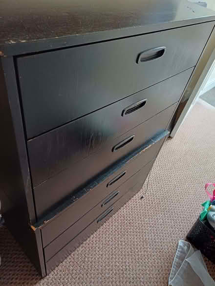 Photo of free 2 x chest of drawers (Gorse Hill M32) #1