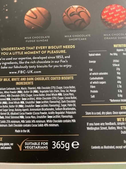 Photo of free Fox’s biscuit tin (North Tonbridge TN10) #2