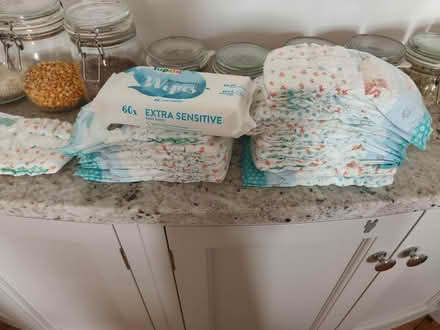 Photo of free Nappies size 5+ and wipes (Ng15dn, the park, nottingham) #1