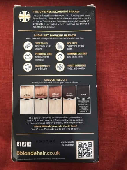 Photo of free Hair Bleach Powder (Bradford Leigh BA15) #2