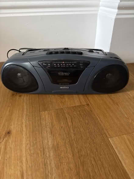 Photo of free Matsui stereo radio/tape player/recorder (Crookes S10) #1