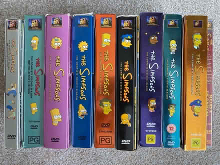 Photo of free The Simpsons DVD collections (Orpington BR6) #1