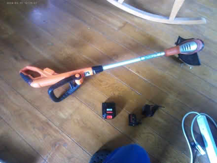 Photo of free Strimmer, Battery and Charger (Rhayader LD6) #2