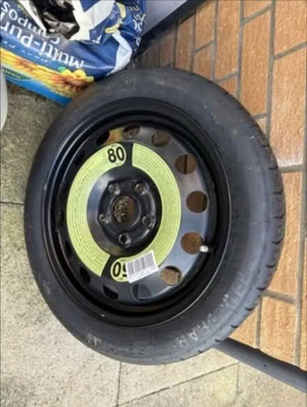 Photo of free vw golf space saver wheel & tyre (Baldock) #1
