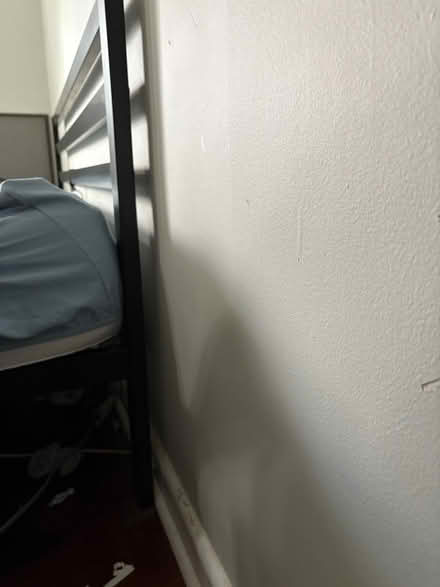 Photo of free Black Metal King Bedframe (Elkins Park Train Station) #3