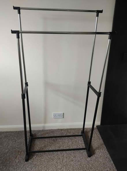 Photo of free Double adjustable clothes rail (Billericay, CM12) #1