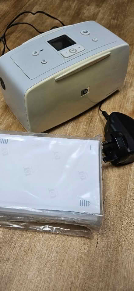 Photo of free HP Photo Printer with photo paper (Heaton Norris SK4) #1