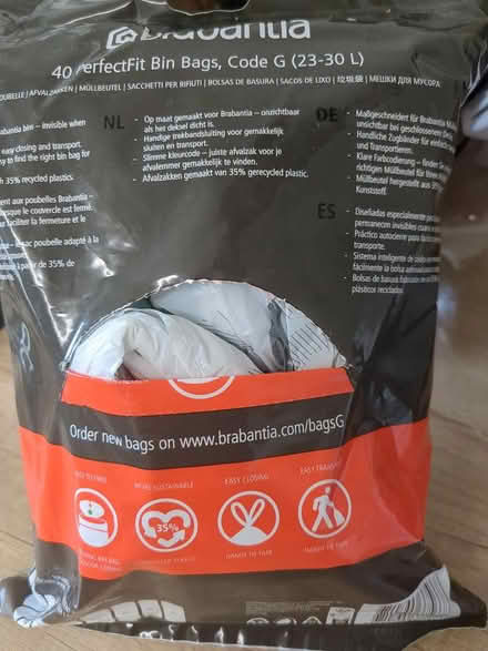 Photo of free Brabantia bin bags (Bd220qn) #2