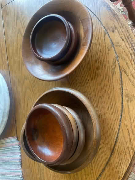 Photo of free Set of wooden bowls (Hamilton, VA) #1