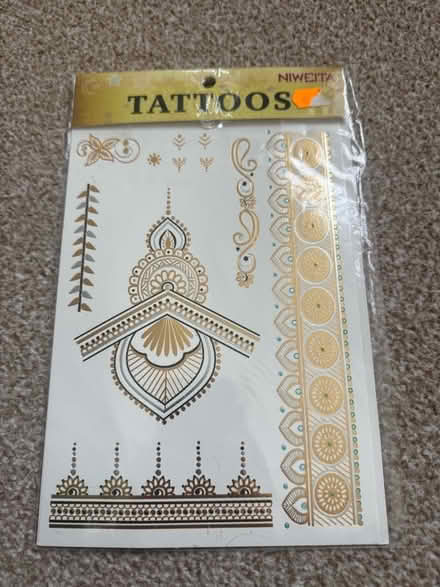 Photo of free Temporary tattoos sheets (Fairfield LA1) #1
