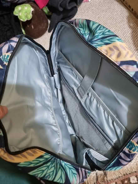 Photo of free Round floral bag with lots of pockets (Chalford GL6) #3