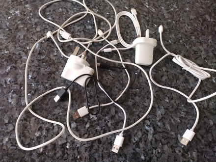 Photo of free Selection of phone charger cables (Earley, Reading, RG6) #1