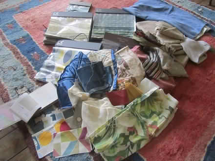 Photo of free fabric pieces & sample books (Finchley N12) #1
