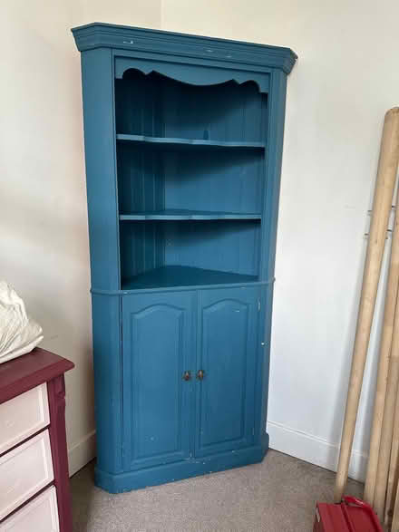 Photo of free Blue corner shelf (E2) #4