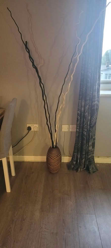 Photo of free Brown vase with sticks (Hertfordshire) #1