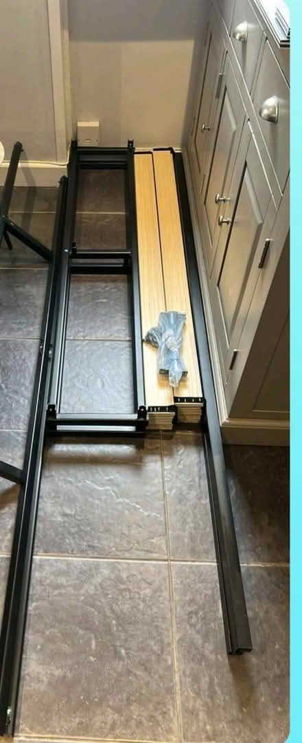 Photo of free Double bed frame, good condition (Seafar g67) #2