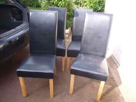 Photo of free 4 dining chairs. (Littleover DE23) #2