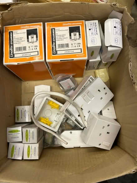 Photo of free Box of new lights and bulbs (Emmer Green (RG4)) #2