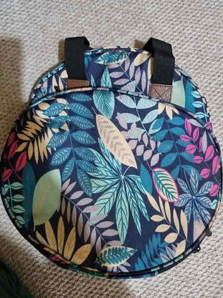 Photo of free Round floral bag with lots of pockets (Chalford GL6) #1