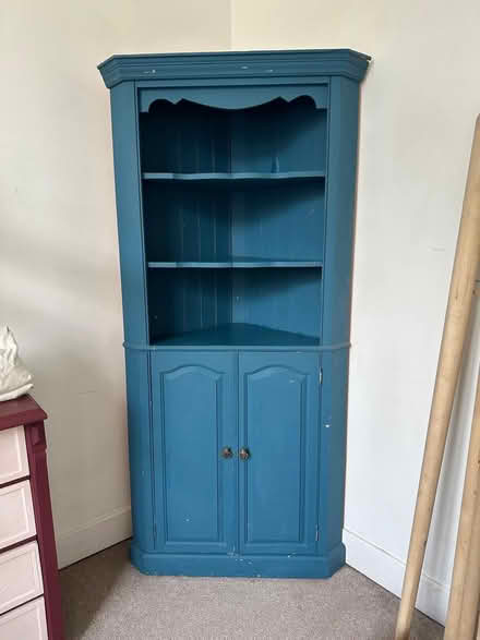 Photo of free Blue corner shelf (E2) #1