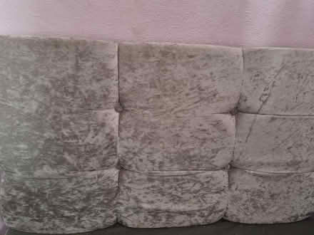 Photo of free Single grey fabric bed base (St albans) #1