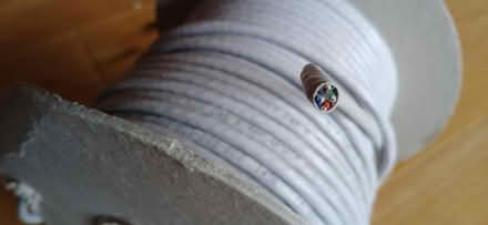 Photo of free Half a roll of cat6 cable (Newbury racecourse. RG14) #3