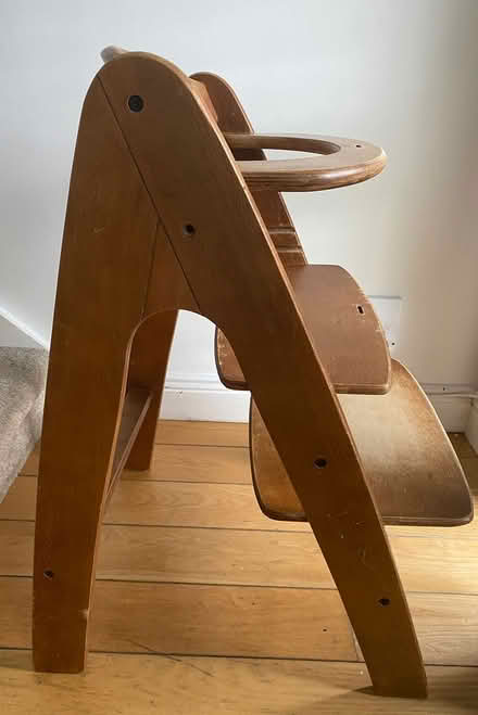Photo of free Wooden Highchair (Wicklow town) #2