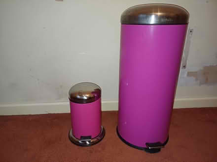 Photo of free 2 pink bins (Cosham PO6) #1