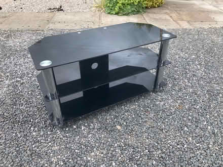 Photo of free Glass TV stand (Kendal LA9) #1