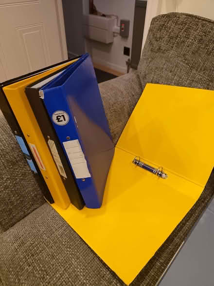 Photo of free A4 binders (Altofts WF6) #3