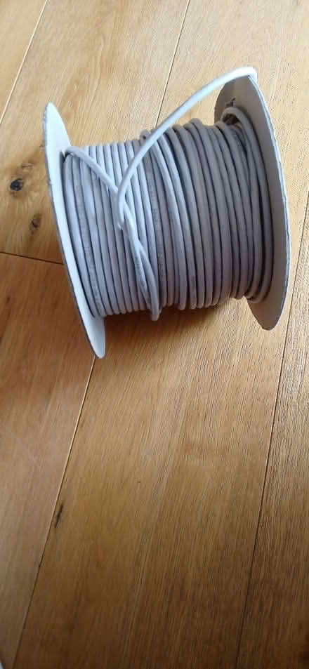 Photo of free Half a roll of cat6 cable (Newbury racecourse. RG14) #1