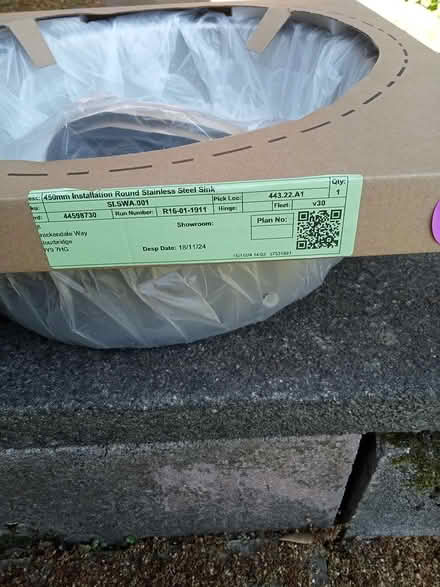 Photo of free Stainless steel sink (Pedmore DY9) #2