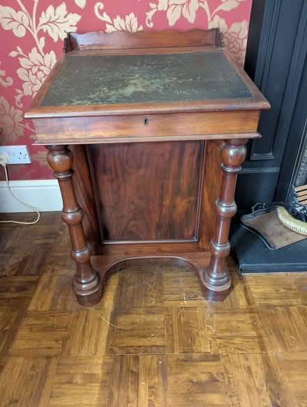 Photo of free Antique solid mahogany Davenport writing desk (Harlaxton NG32) #2