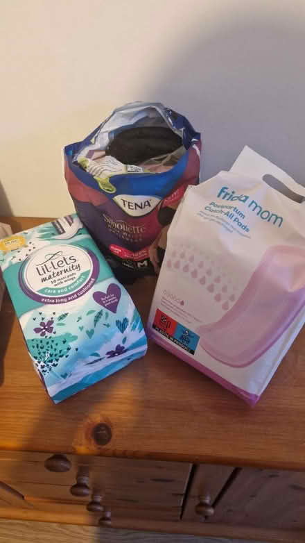 Photo of free Postpartum supplies (Northfields) #1