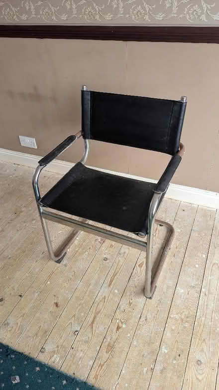 Photo of free Black and chrome chair (Levens LA8) #1