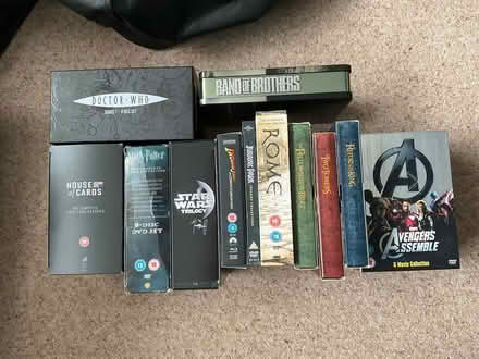 Photo of free DVD box sets various (World's End RH15) #1