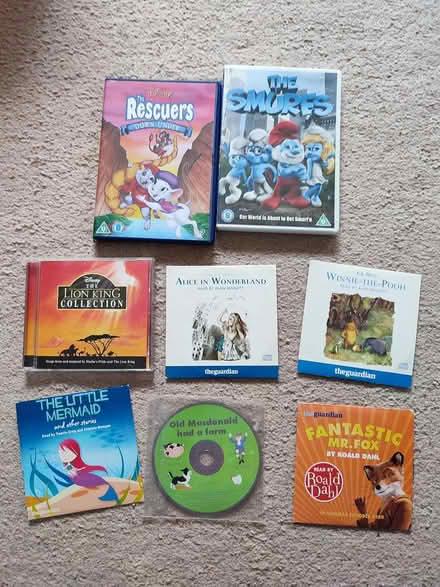 Photo of free CDs and dvds for kids (CT11) #1