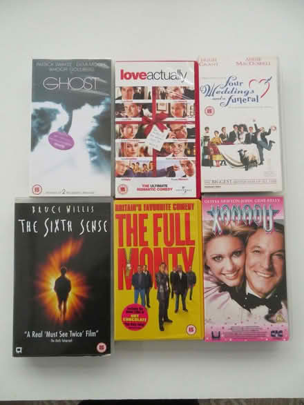 Photo of free VHS Videos - Six Films (CO15) #1