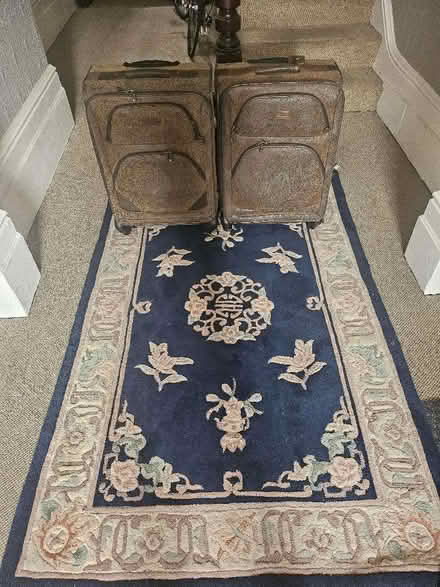 Photo of free 2 suitcases and blue rug. (Southport PR9) #3