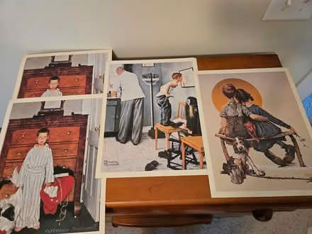 Photo of free Vintage Toys, Rockwell prints (West Raleigh, near 440) #4